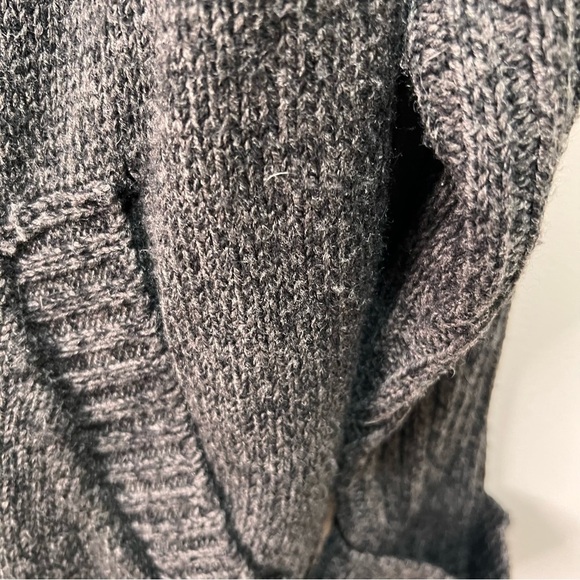 Warehouse One Grey Tunic Cardigan Sweater Jacket Size XXXL Comfy Cozy Casual - Picture 5 of 13